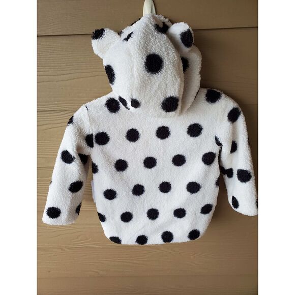 Tucker +Tate poko dot faux fur Jacket - Picture 2 of 6